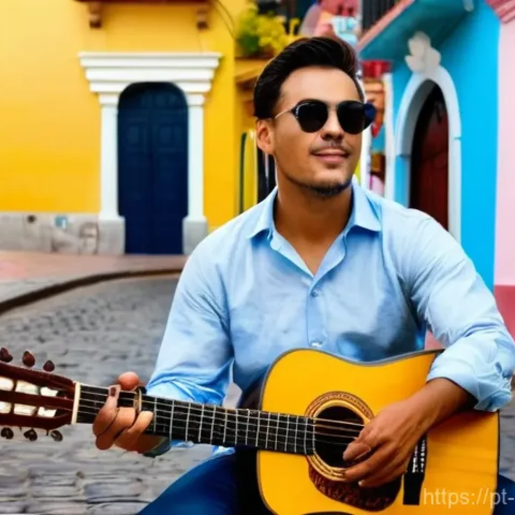 베네수엘라 관광 vs 콜롬비아 관광 - **Vibrant Colombian Cityscape with Historical Charm:** A bustling street scene in Cartagena, Colombi...