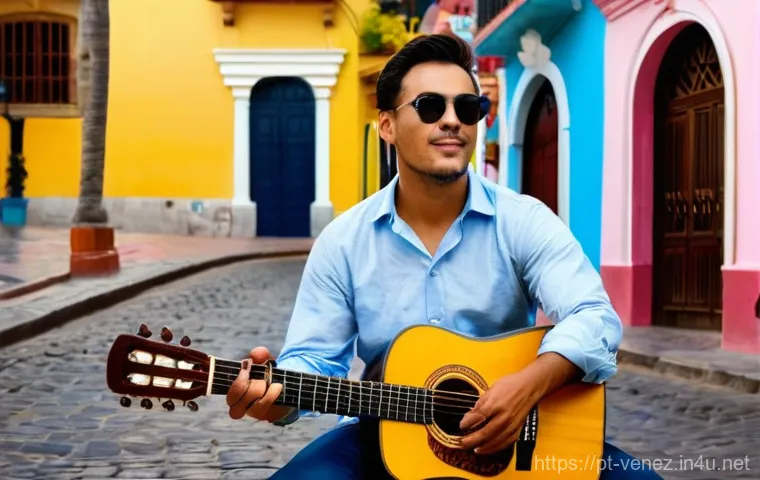 베네수엘라 관광 vs 콜롬비아 관광 - **Vibrant Colombian Cityscape with Historical Charm:** A bustling street scene in Cartagena, Colombi...